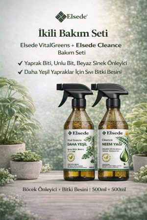 İkili Bakım Seti - Elsede VitalGreens+ Elsede Cleance